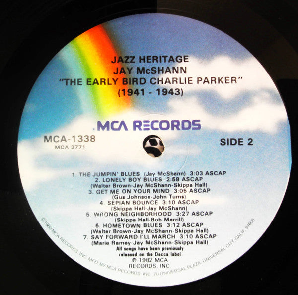 The Early Bird Charlie Parker (1941-1943)