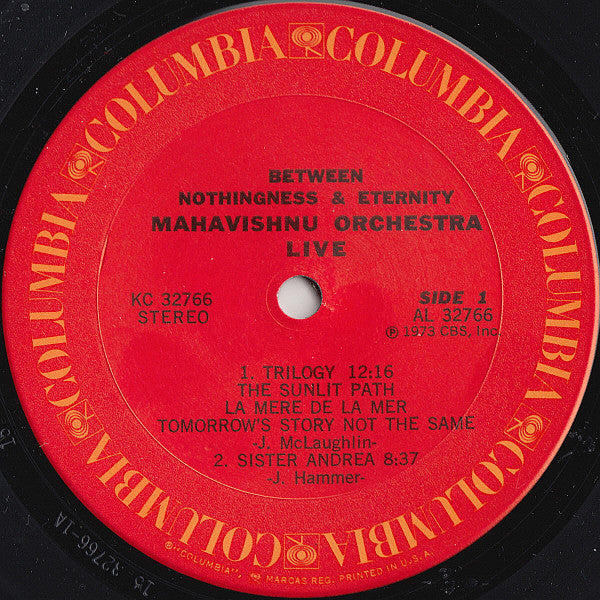 Between Nothingness & Eternity (Live)
