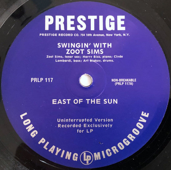 Swingin' With Zoot Sims