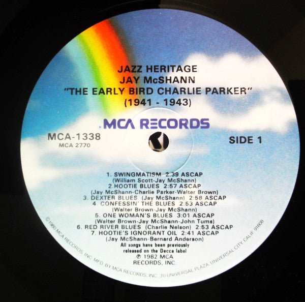 The Early Bird Charlie Parker (1941-1943)