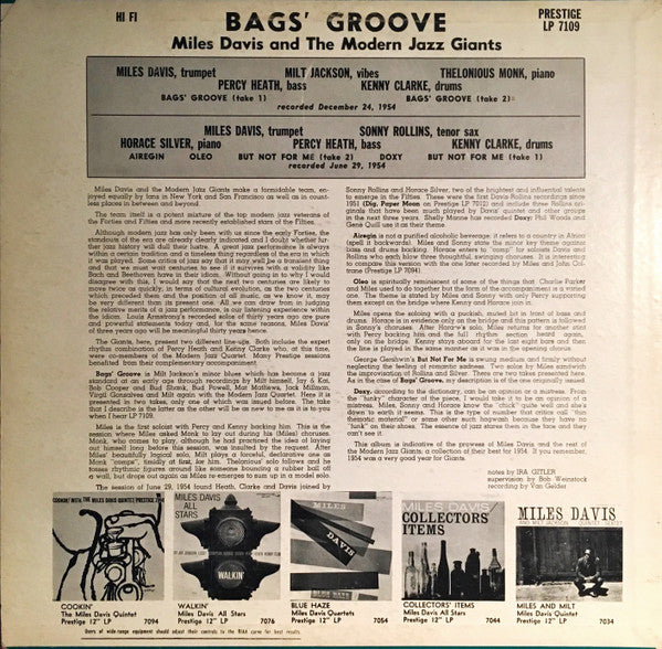 Bags Groove