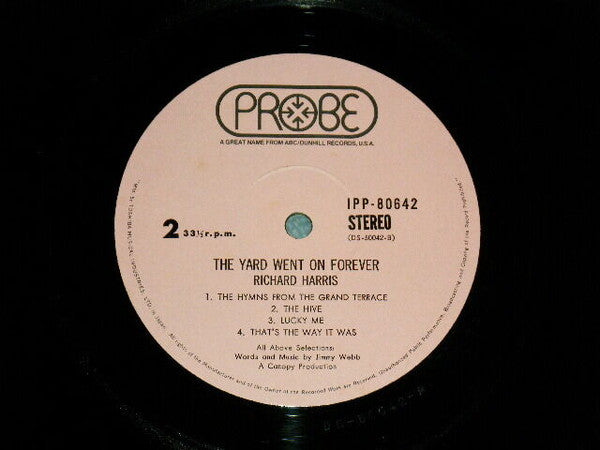 The Yard Went On Forever...