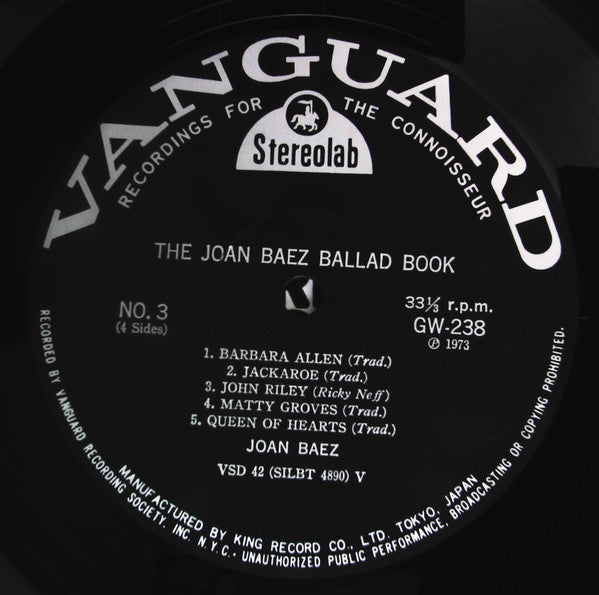 The Joan Baez Ballad Book