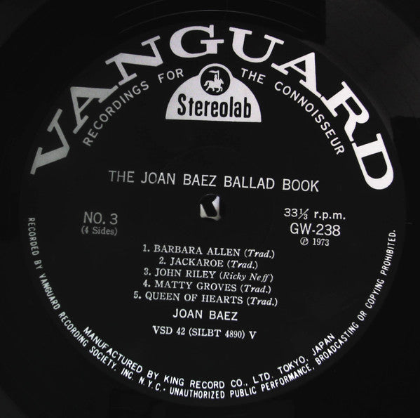 The Joan Baez Ballad Book