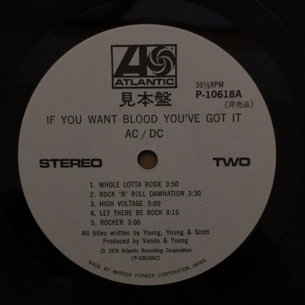 If You Want Blood You've Got It