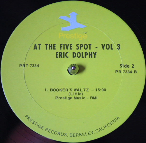 Memorial Album Recorded Live At The Five Spot