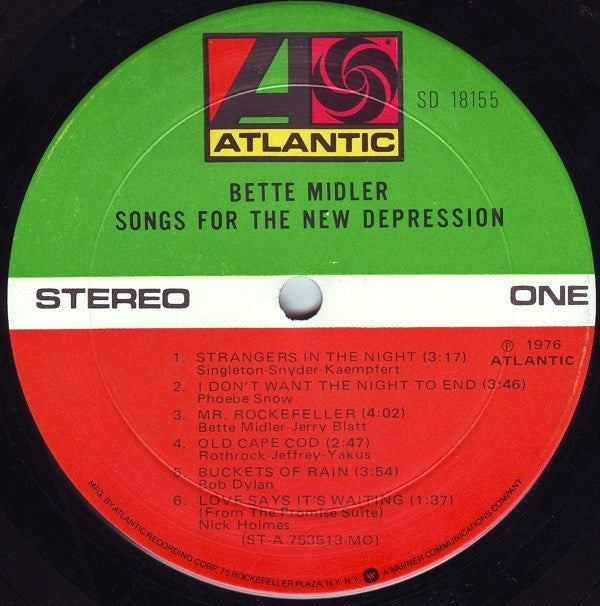 Songs For The New Depression