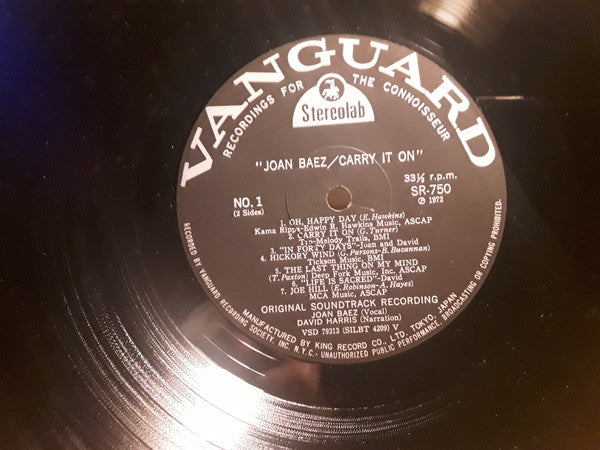 Carry It On - Original Sound Track Album