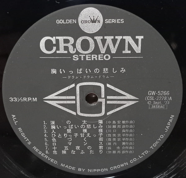 胸いっぱいの悲しみ –ドラム・ドラム・ドラム– = Drum Drum Drum