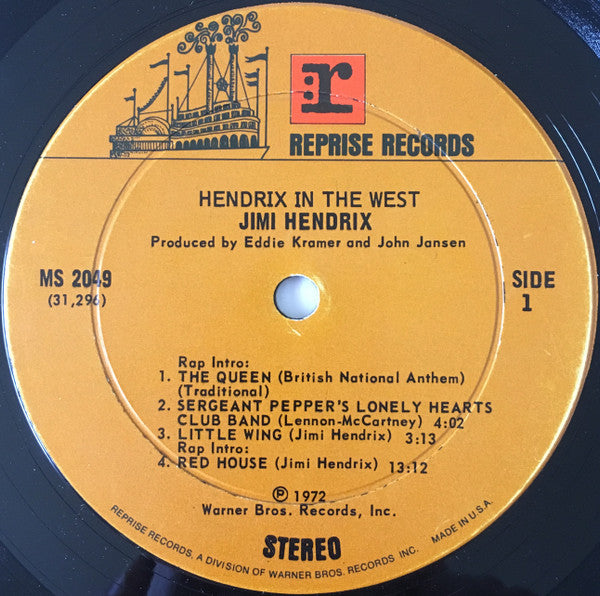 Hendrix In The West