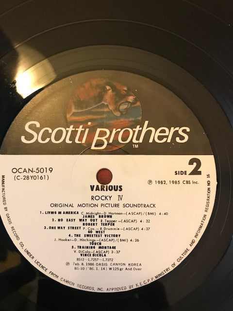 Rocky IV (Original Motion Picture Soundtrack)