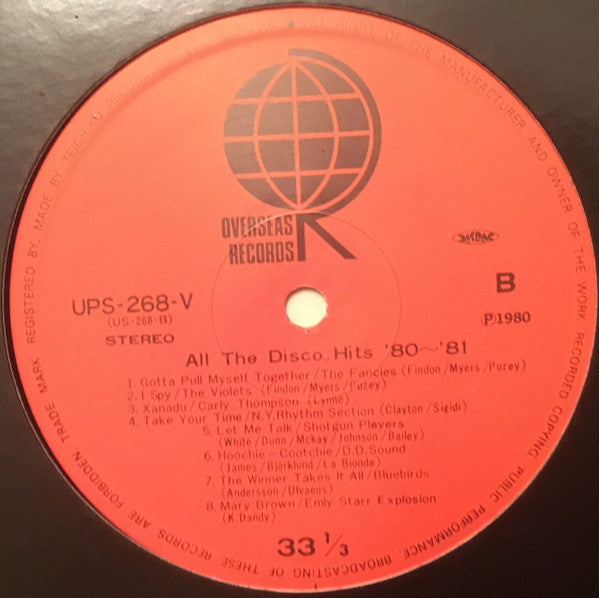 All The Disco Hits '80-'81