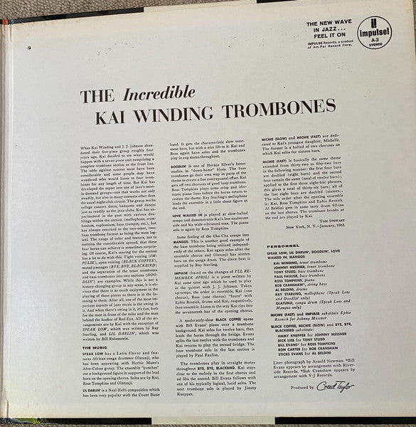 The Incredible Kai Winding Trombones