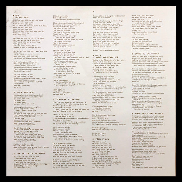 IV = レッド・ツェッペリン IV