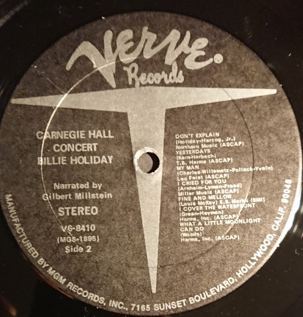 The Essential Billie Holiday - Carnegie Hall Concert