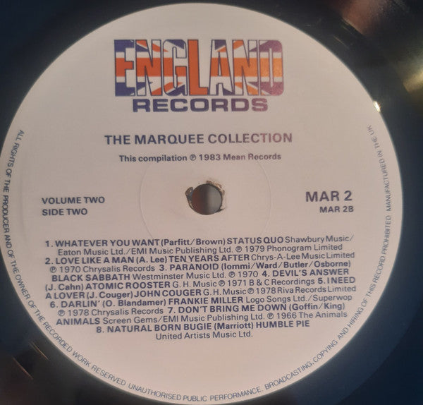 The Marquee Collection Volume 2