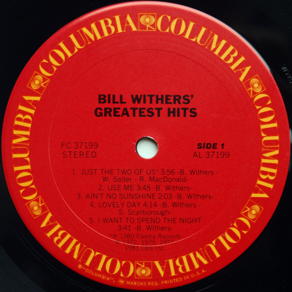 Bill Withers' Greatest Hits