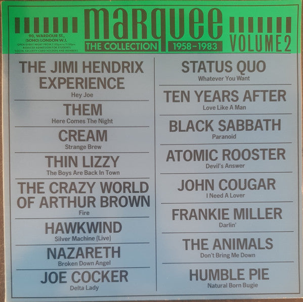 The Marquee Collection Volume 2