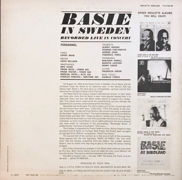 Basie In Sweden