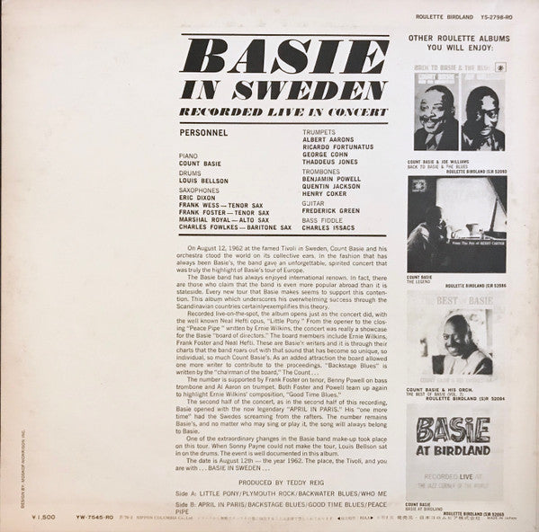 Basie In Sweden