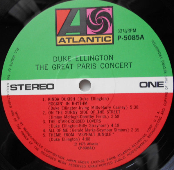 The Great Paris Concert