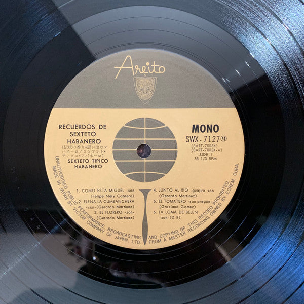 Recuerdos de Sexteto Habanero