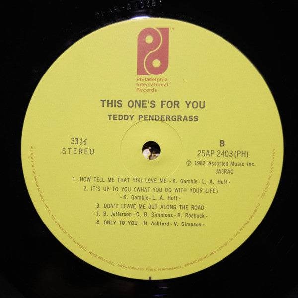 This One's For You