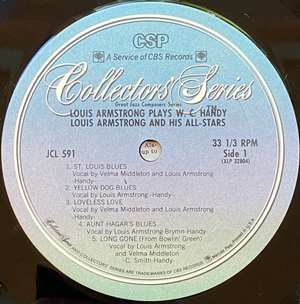 Louis Armstrong Plays W. C. Handy