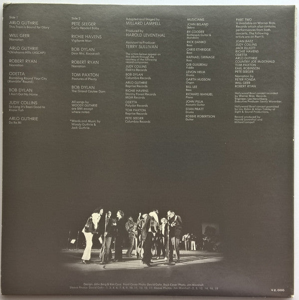 A Tribute To Woody Guthrie Part One