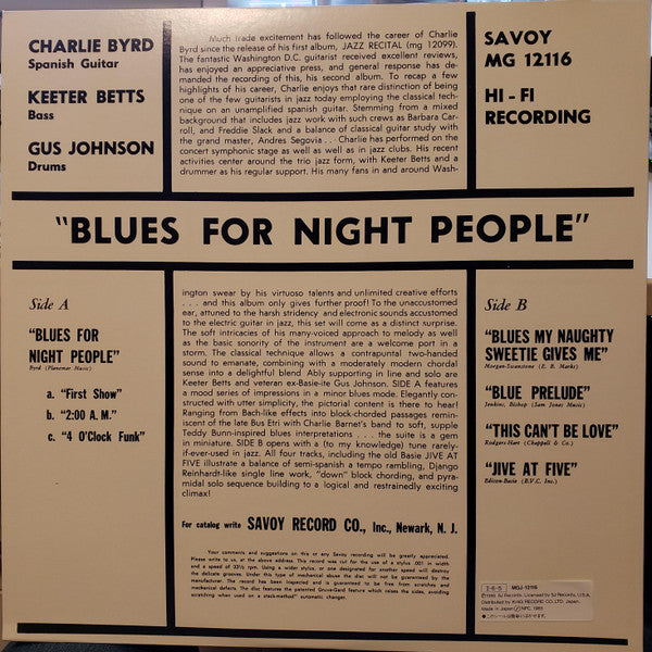 Blues For Night People