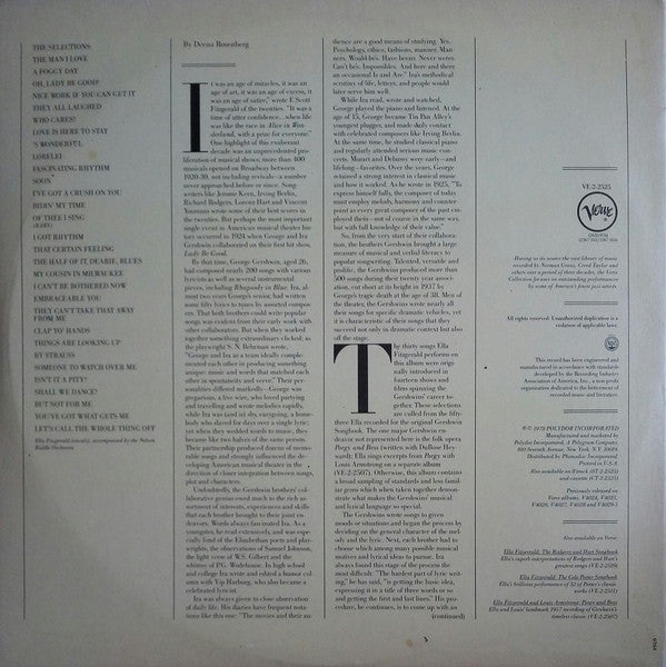 The George And Ira Gershwin Songbook