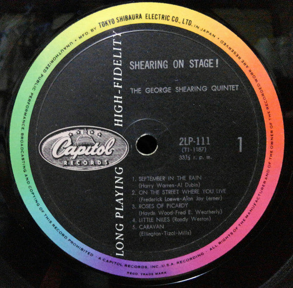 Shearing On Stage!