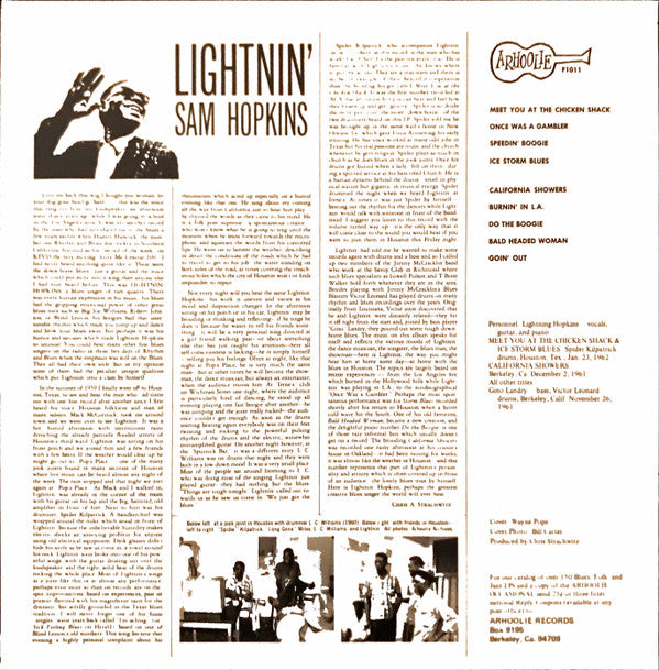 Lightnin' Sam Hopkins