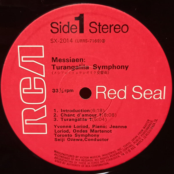 Turangalîla Symphony / November Steps