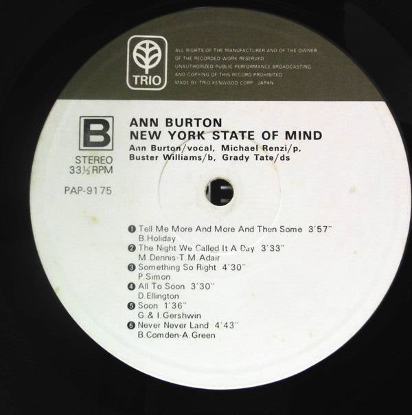 New York State Of Mind