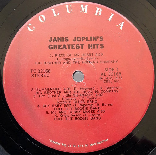 Janis Joplin's Greatest Hits