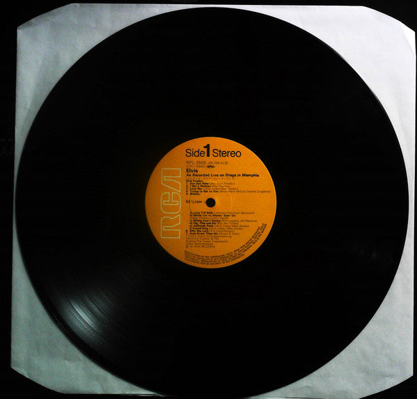 Recorded Live On Stage In Memphis = エルヴィス・ライブ・イン・メンフィス