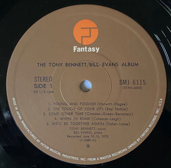 The Tony Bennett Bill Evans Album