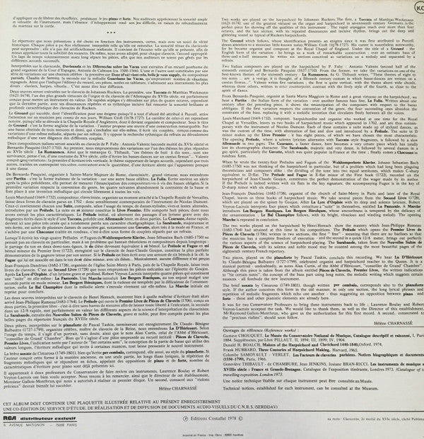 Les Instruments Précieux Du Musée Du Conservatoire - Vol.1 - Les Instruments A Clavier