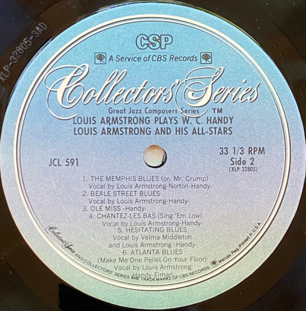 Louis Armstrong Plays W. C. Handy