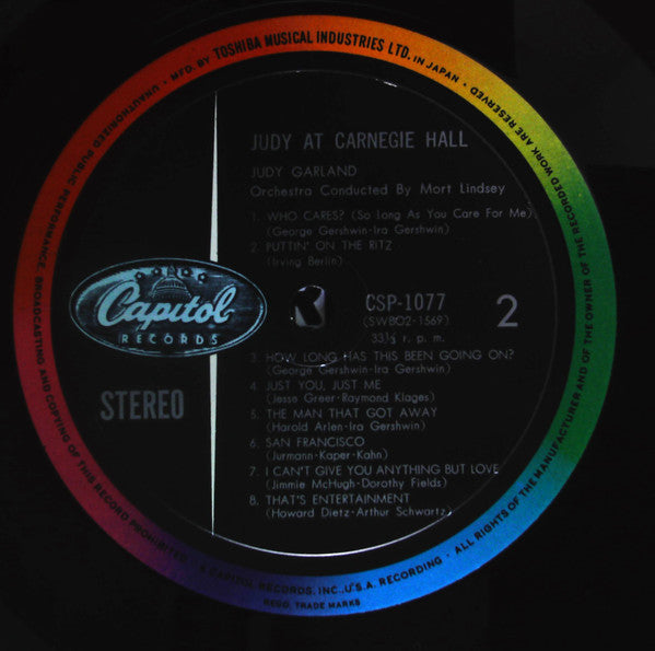 Judy At Carnegie Hall - Judy In Person