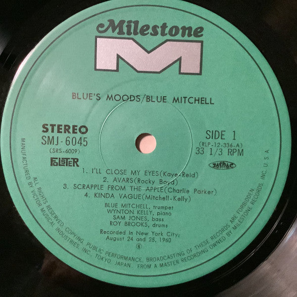 Blue's Moods = ブルース・ムーズ