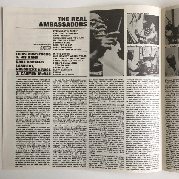 The Real Ambassadors