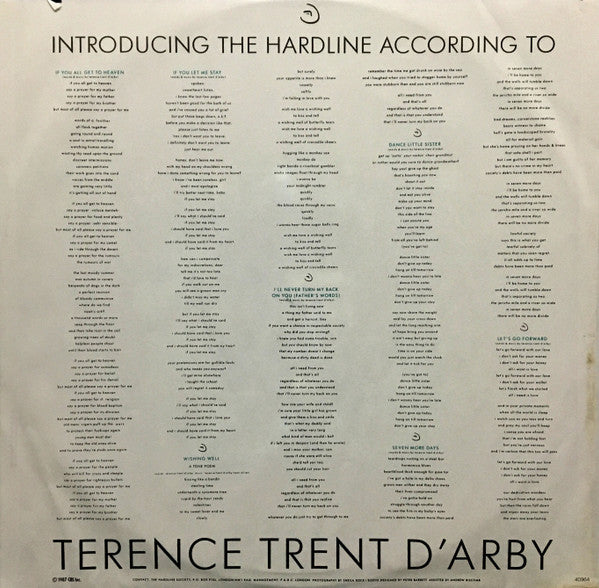 Introducing The Hardline According To Terence Trent D'Arby