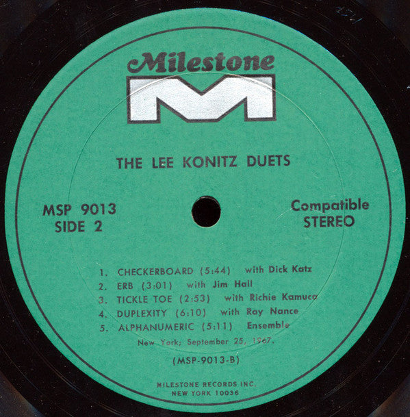 The Lee Konitz Duets