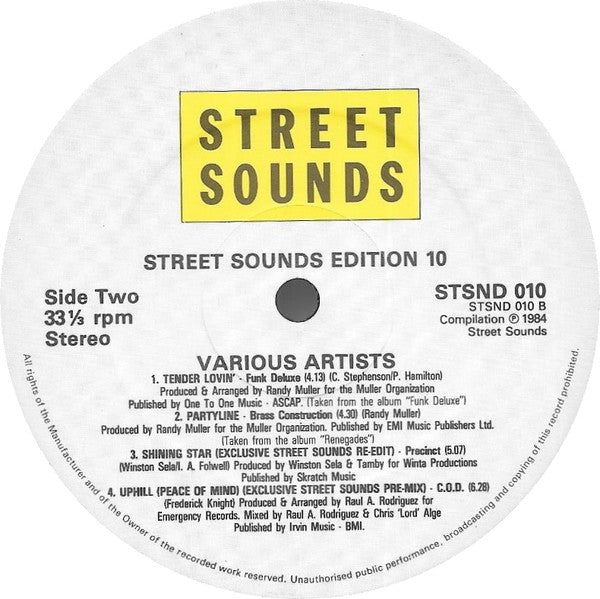 Street Sounds Edition 10