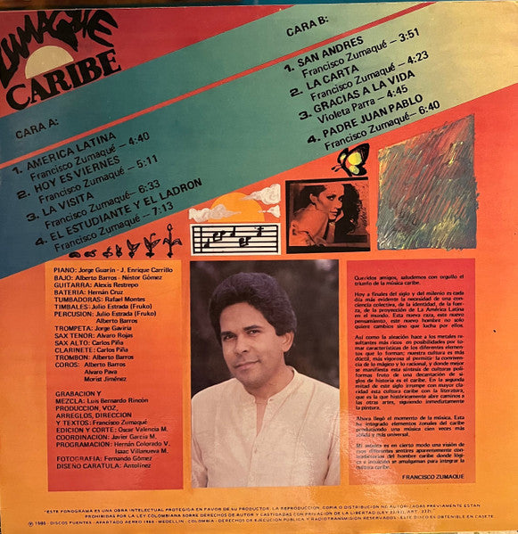 Release: Unknown Release-Vinyl-Colombia-1986-201569-14115875