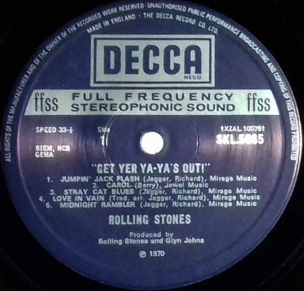 Get Yer Ya-Ya's Out! - The Rolling Stones In Concert