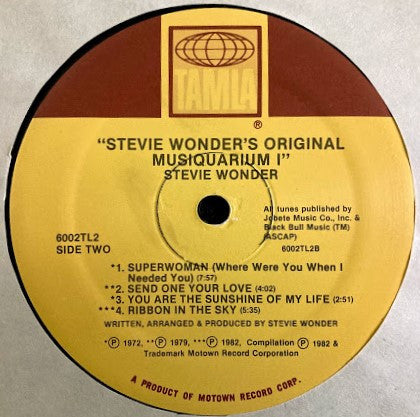 Stevie Wonder's Original Musiquarium I