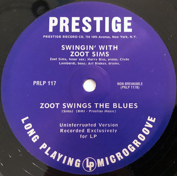 Swingin' With Zoot Sims